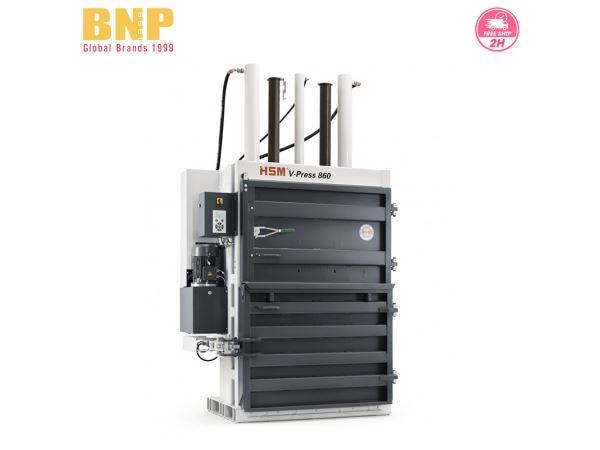 Máy Đóng Bánh Phế Liệu HSM V Press 860L - Hình 1