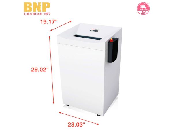 Máy Hủy Giấy HSM Classic 225.2 Level P-7 Cross Cut Shredder with Automatic Oiler - Hình 2