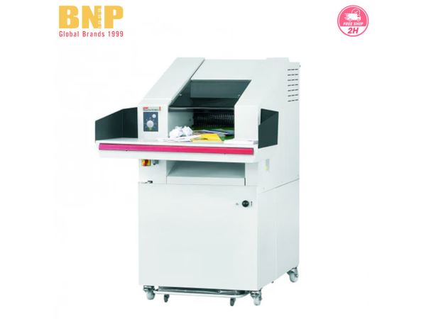 Máy Hủy Giấy HSM Powerline FA500.3c Level P-5 Cross Cut Industrial Shredder - Hình 1