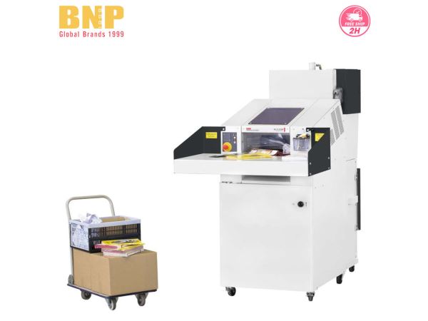 Máy Hủy Giấy HSM SP 4040V Strip Cut Shredder Baler Combination - Hình 2