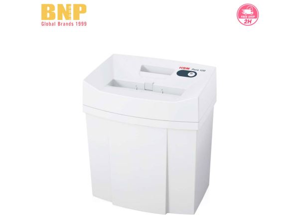 Máy Hủy Giấy HSM Pure 120 Strip Cut Shredder - Hình 1