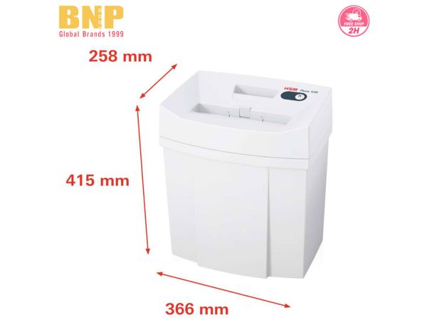 Máy Hủy Giấy HSM Pure 120 Strip Cut Shredder - Hình 2