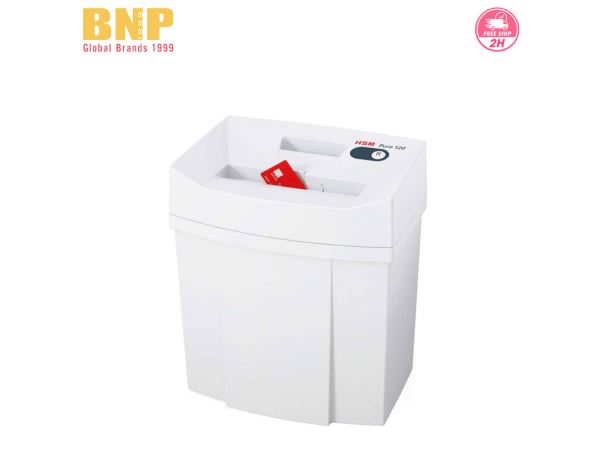 Máy Hủy Giấy HSM Pure 120 Strip Cut Shredder - Hình 4