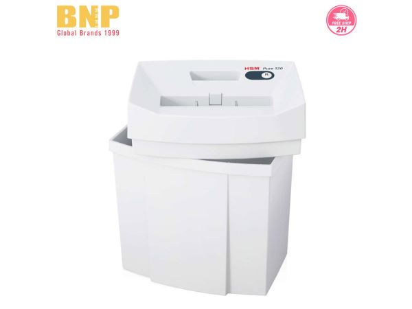 Máy Hủy Giấy HSM Pure 120 Strip Cut Shredder - Hình 5