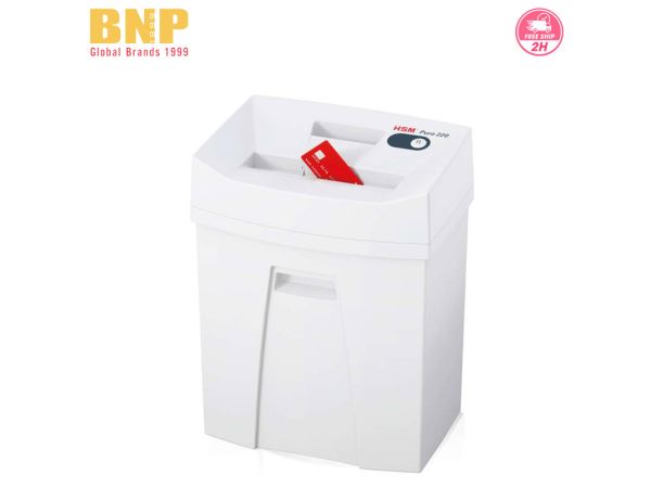 Máy Hủy Giấy HSM Pure 220 Strip Cut Shredder - Hình 4