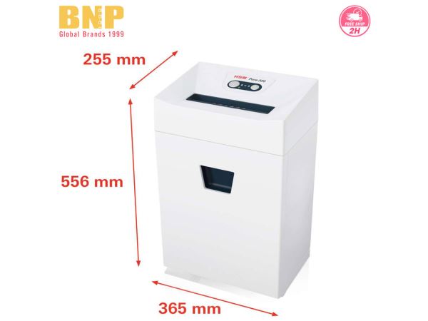 Máy Hủy Giấy HSM Pure 320 Cross Cut Shredder - Hình 2
