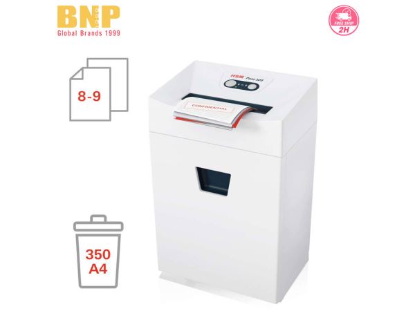 Máy Hủy Giấy HSM Pure 320 Cross Cut Shredder - Hình 3