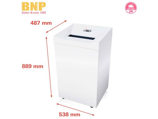 Máy Hủy Giấy HSM Pure 630 Strip Cut Shredder - Hình 2