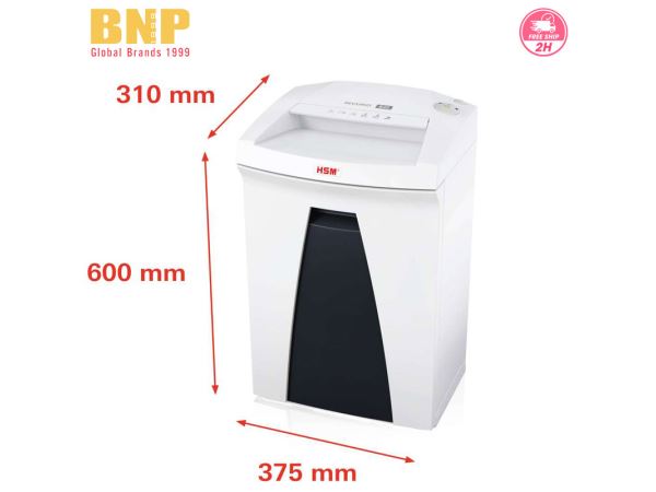 Máy Hủy Giấy HSM Securio B22 Strip Cut Shredder (1/8 inch) - Hình 3