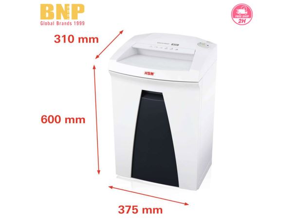 Máy Hủy Giấy HSM Securio B22 Level P-5 Micro Cut Shredder - Hình 2