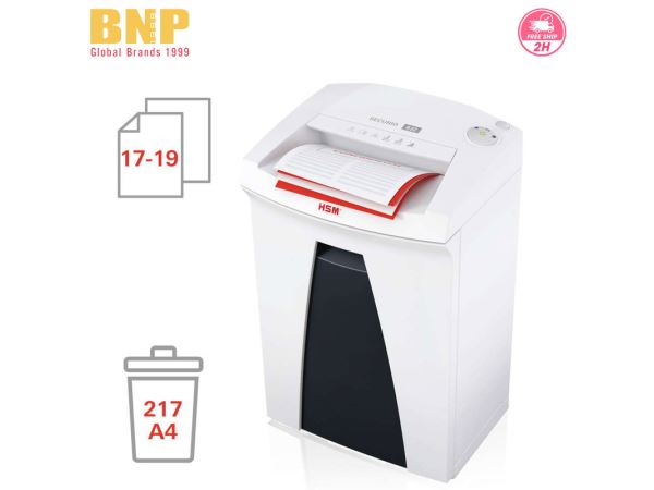 Máy Hủy Giấy HSM Securio B22 Strip Cut Shredder (1/8 inch) - Hình 2