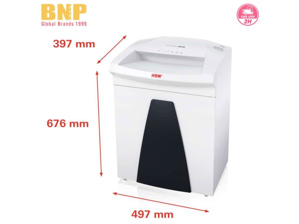 Máy Hủy Giấy HSM Securio B26 5,8mm - Hình 2