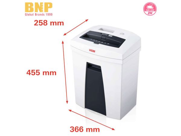 Máy Hủy Giấy HSM Securio C16 Level P-4 Cross Cut Shredder - Hình 2