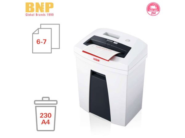Máy Hủy Giấy HSM Securio C16 Level P-4 Cross Cut Shredder - Hình 3