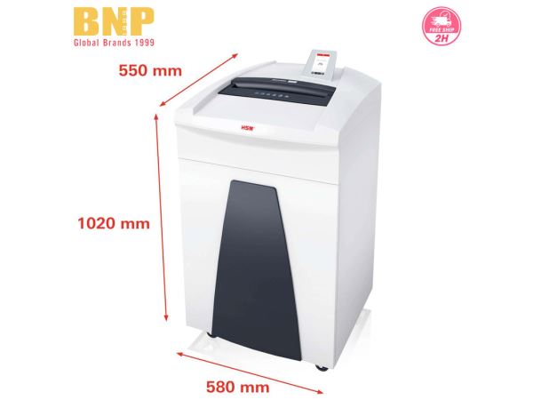 Máy Hủy Giấy HSM Securio P36i Level P-7 Micro Cut Shredder with OMDD Slot - Hình 2