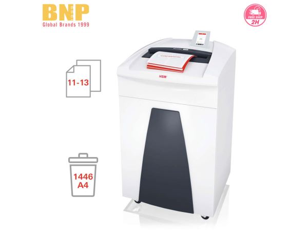 Máy Hủy Giấy HSM Securio P36i Level P-7 Micro Cut Shredder with OMDD Slot - Hình 3
