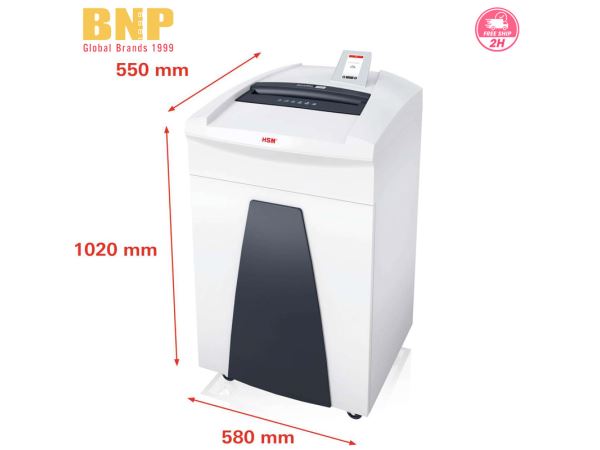 Máy Hủy Giấy HSM Securio P40i Level P-4 Cross Cut Shredder - Hình 2