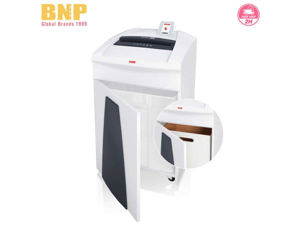 Máy Hủy Giấy HSM Securio P40i Level P-4 Cross Cut Shredder - Hình 5