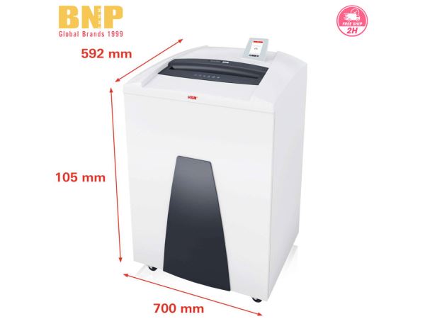 Máy Hủy Giấy HSM Securio P44i Strip Cut Shredder (1/4 - 1/8 inch) - Hình 2