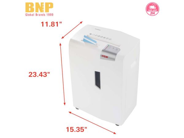 Máy Hủy Giấy HSM Shredstar S25 Strip Cut Shredder - Hình 2