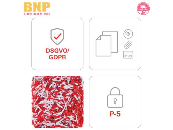 Máy Hủy Giấy HSM Shredstar X12 Cross Cut Shredder - Hình 5