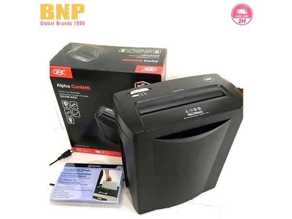GBC Cross Cut Shredder Alpha Confetti - Hình 2